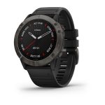 fēnix® 6X - Pro and Sapphire Editions - Carbon Gray DLC with Black Band